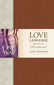 The One Year Love Language Minute Devotional: A 365-Day Daily Devotional for Christian Couples (One Year Signature Line) used book depot