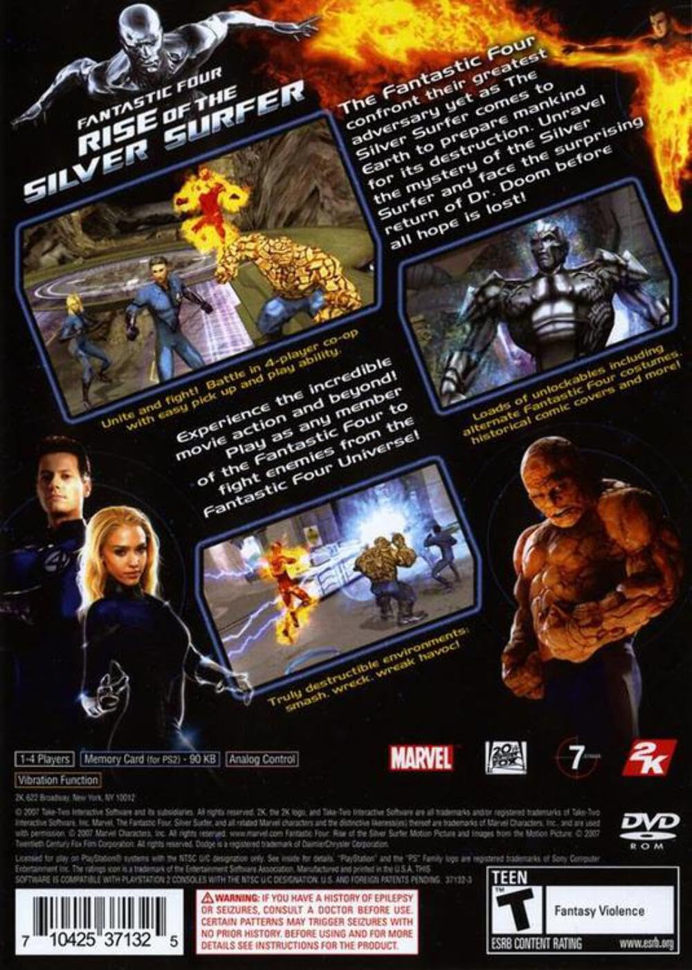Fantastic 4: Rise of the Silver Surfer - PlayStation 2 used book depot