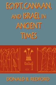Egypt, Canaan, and Israel in Ancient Times used book depot