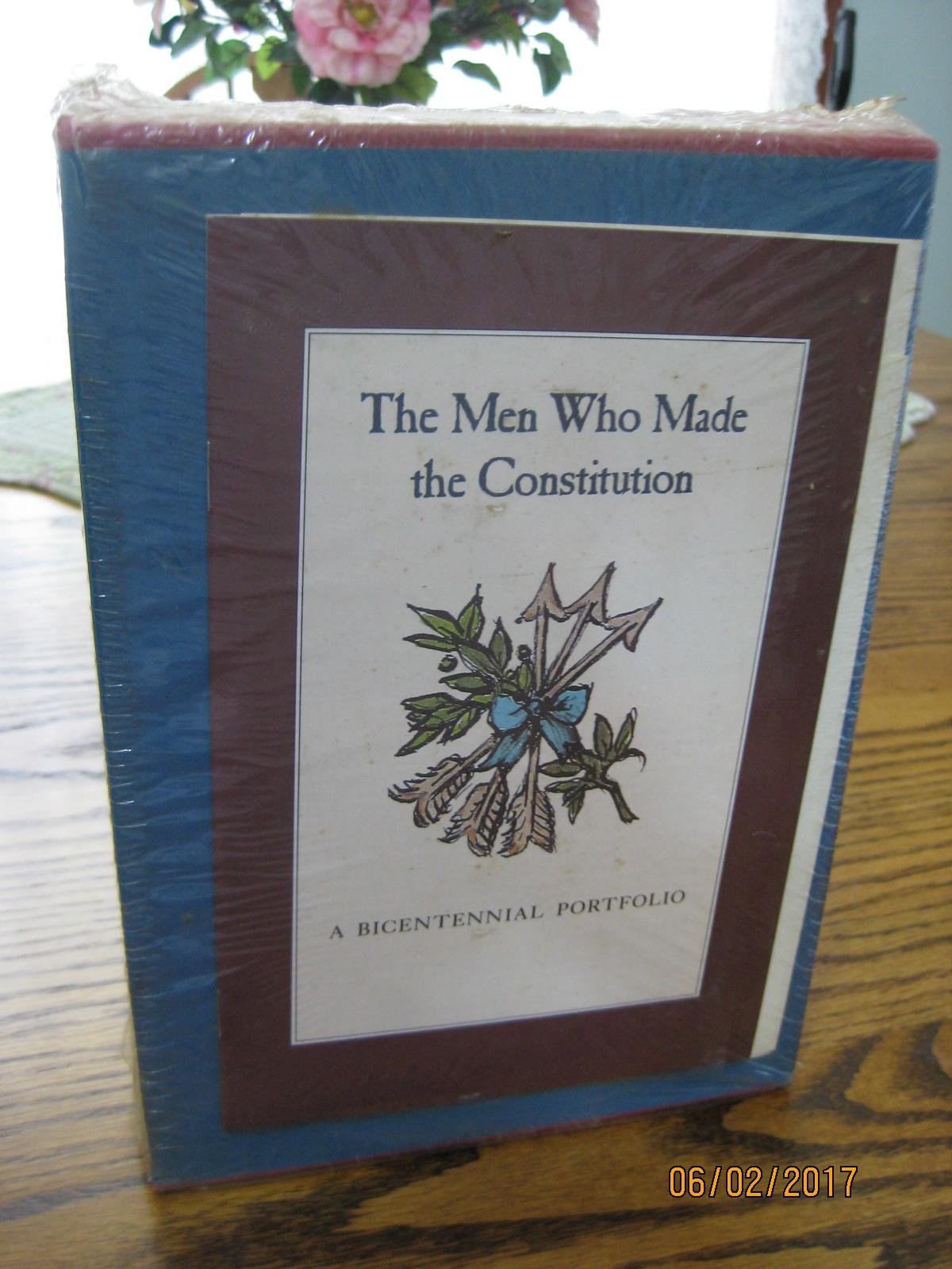 Miracle at Philadelphia. With: The Men Who Made the Constitution. Special Bicentennial Portolio Edition used book depot