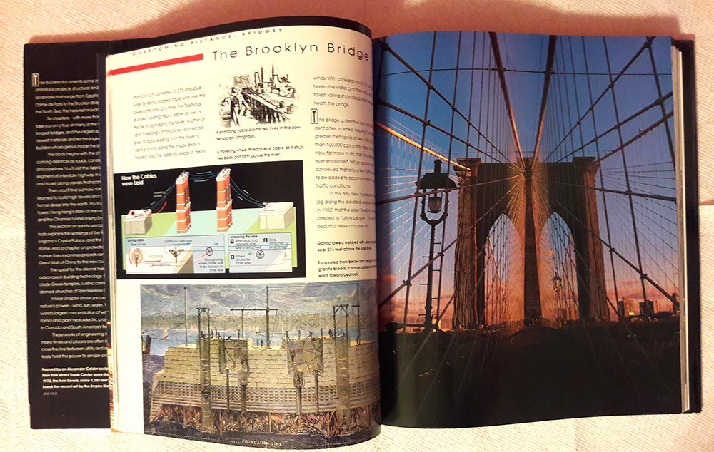 THE BUILDERS - MARVELS OF ENGINEERING used book depot