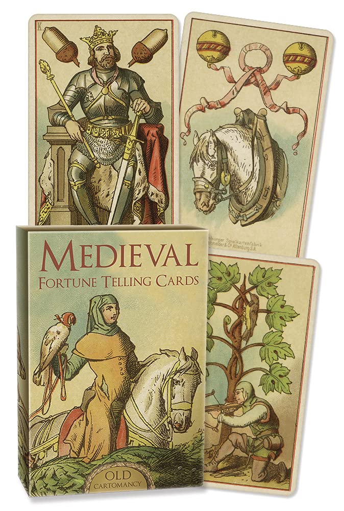 Medieval Fortune Telling Cards used book depot