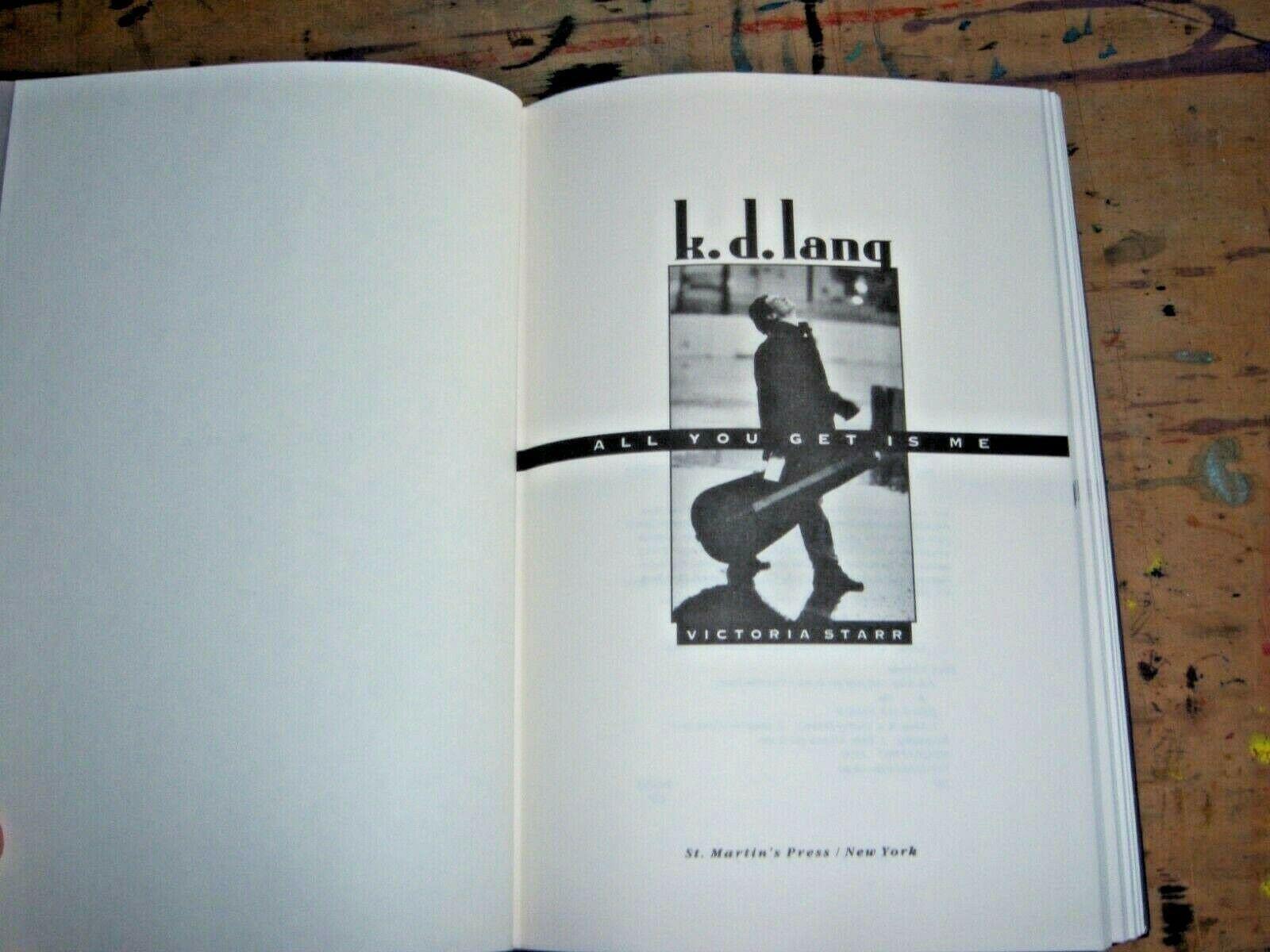 K. D. Lang: All You Get Is Me used book depot