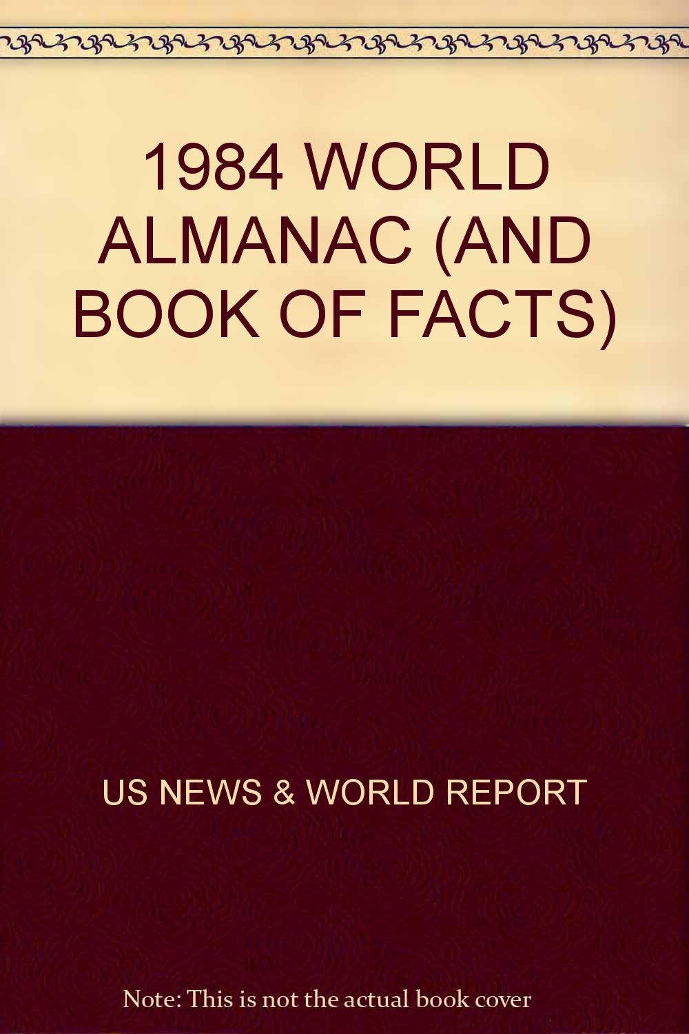 1984 WORLD ALMANAC (AND BOOK OF FACTS) used book depot