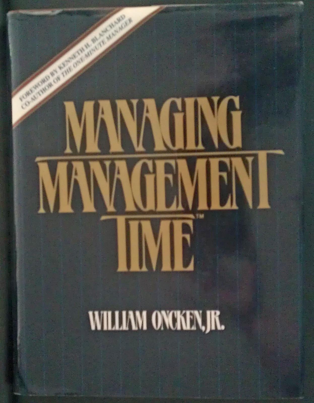 Managing Management Time used book depot
