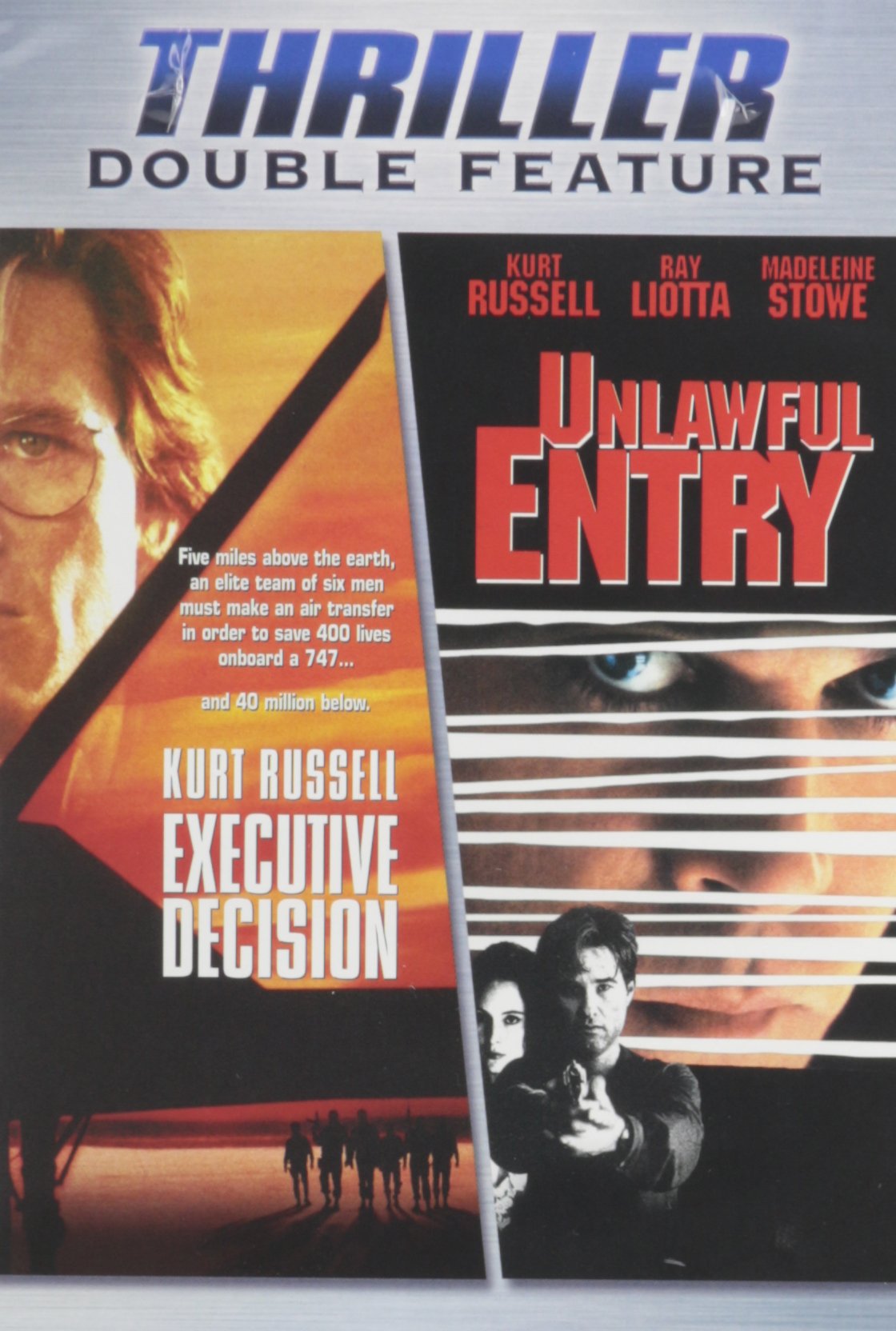 Executive Decision/Unlawful Entry (DVD) (DBFE) (Multi-Title) used book depot