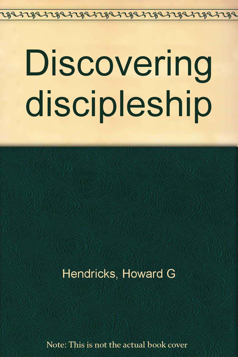 Discovering discipleship used book depot
