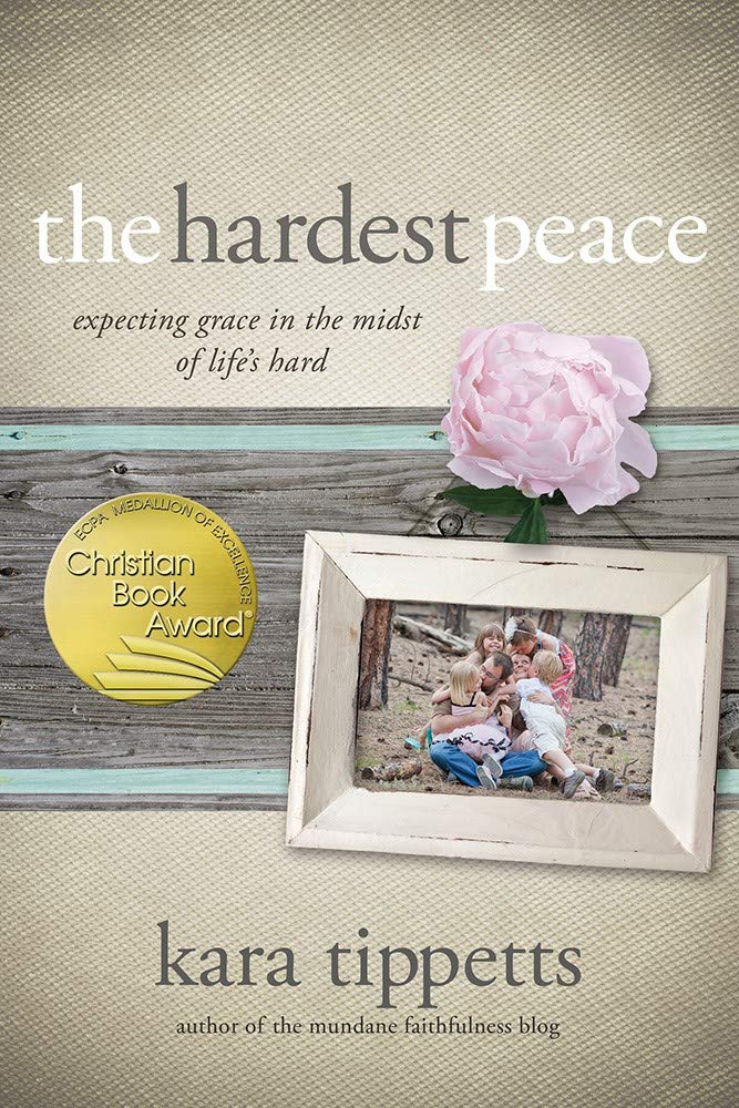The Hardest Peace: Expecting Grace in the Midst of Life's Hard used book depot