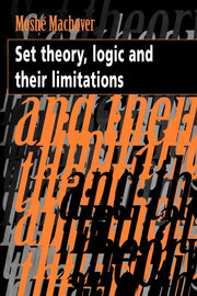 Set Theory, Logic and their Limitations used book depot