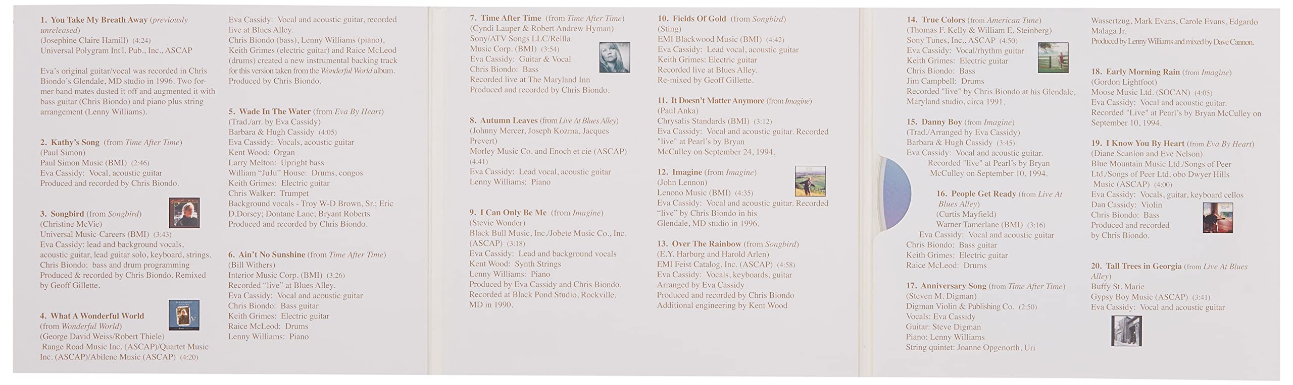The Best Of Eva Cassidy used book depot