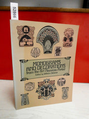 Monograms and Decorations from the Art Nouveau Period used book depot
