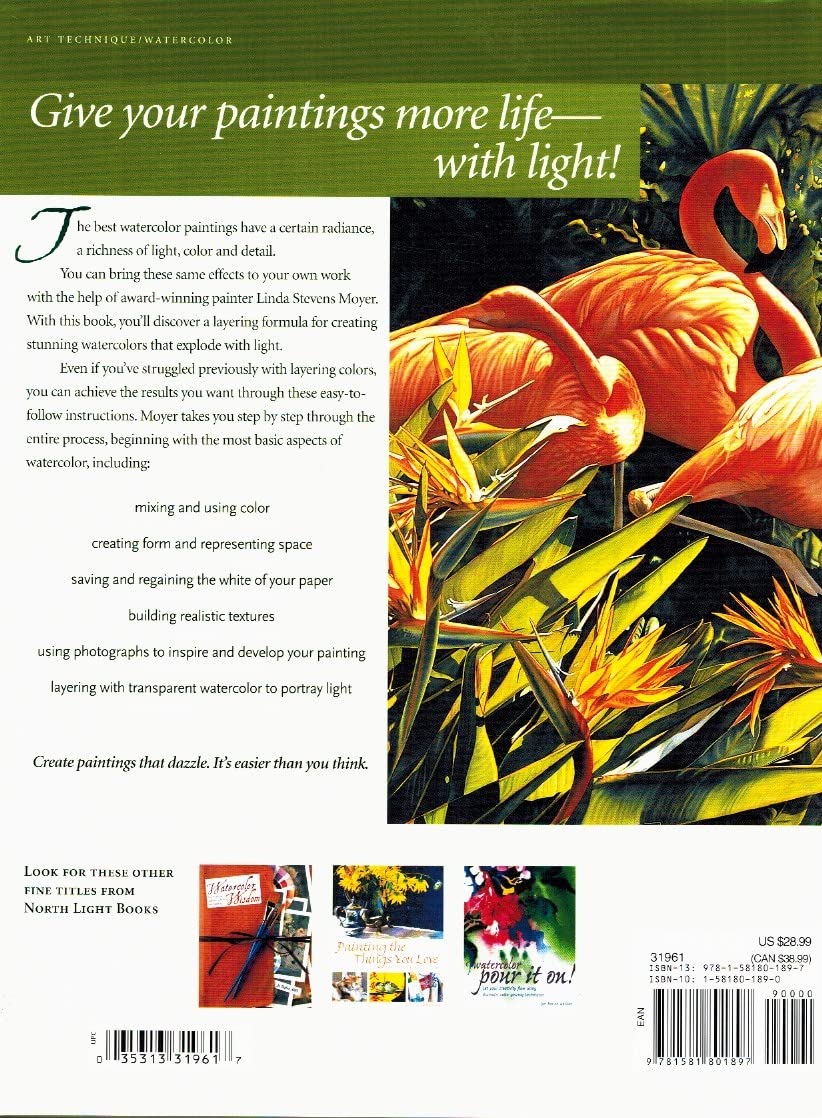 Light Up Your Watercolors Layer by Layer used book depot
