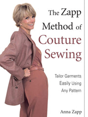 The Zapp Method of Couture Sewing: Tailor Garments Easily, Using Any Pattern used book depot