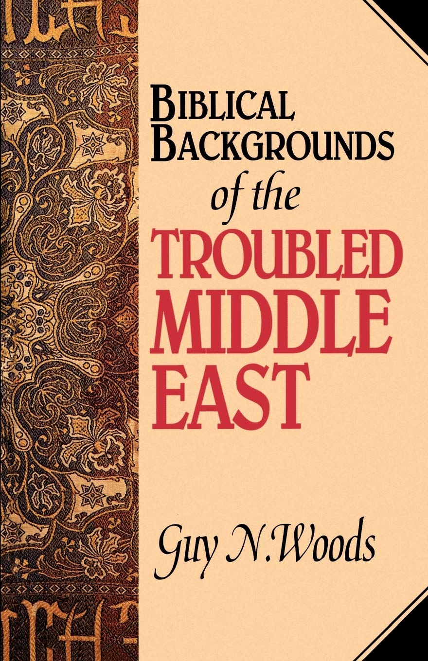 Biblical Backgrounds of the Troubled Middle East used book depot