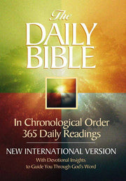 The Daily Bible: In Chronological Order 365 Daily Readings used book depot