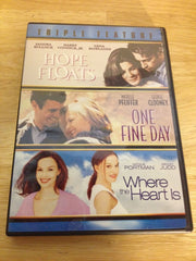 Hope Floats / One Fine Day / Where the Heart Is (Triple Feature) used book depot