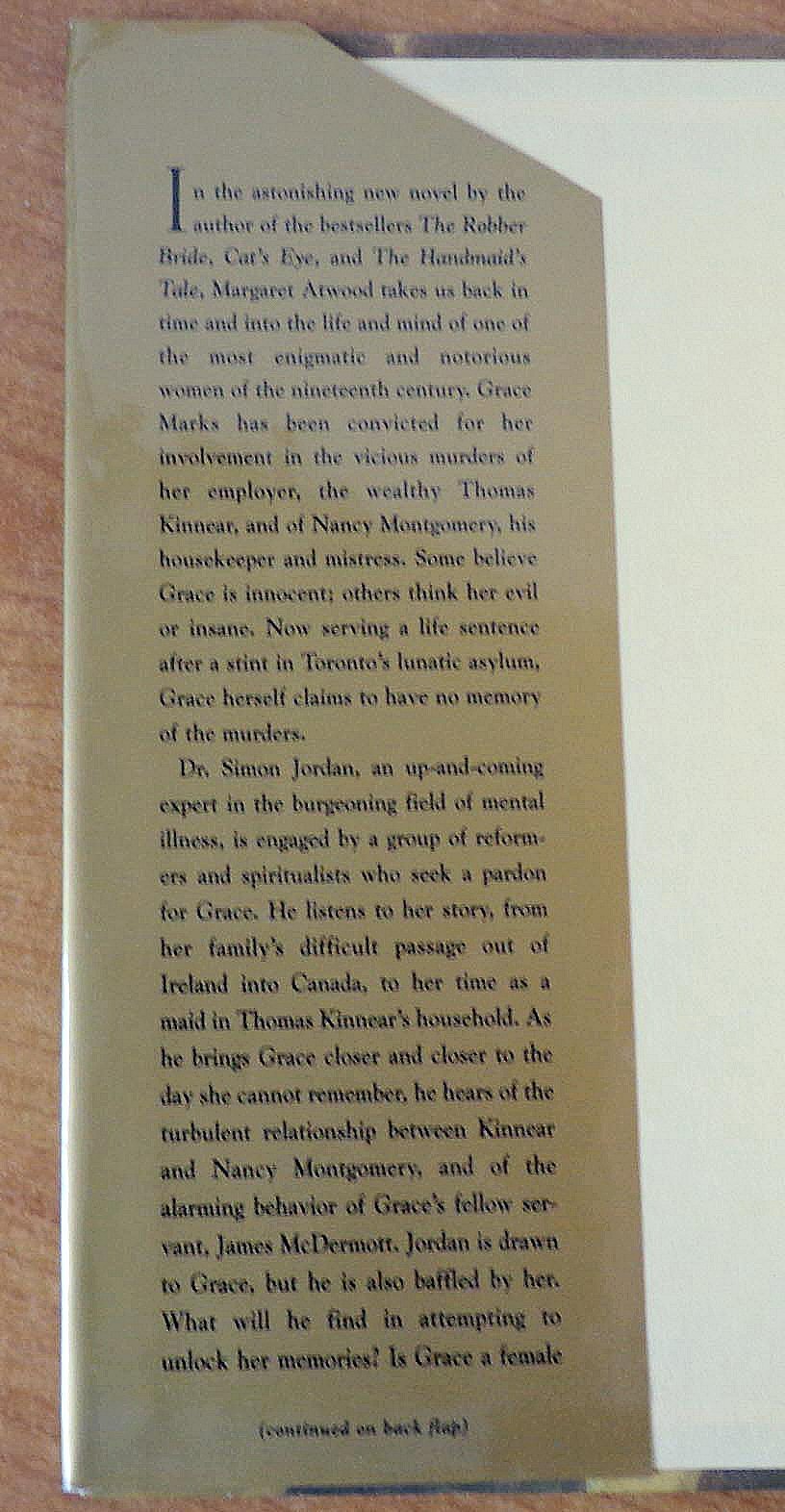 Alias Grace used book depot