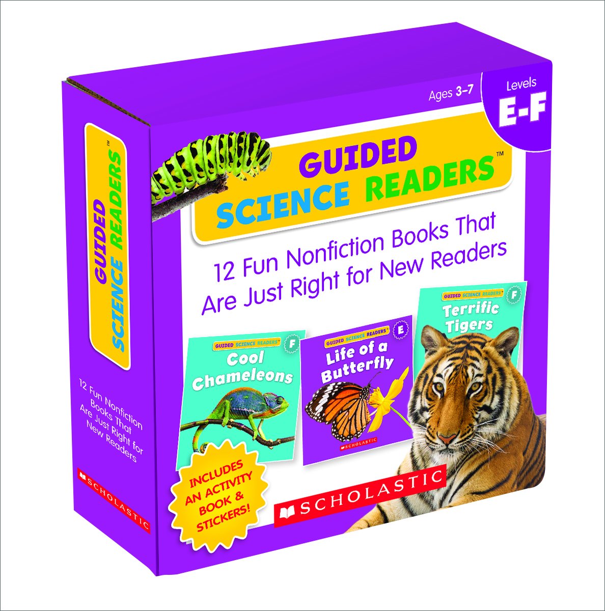 Scholastic Guided Science Readers Set, Level E-F (Guided Science Readers Parent Pack) used book depot