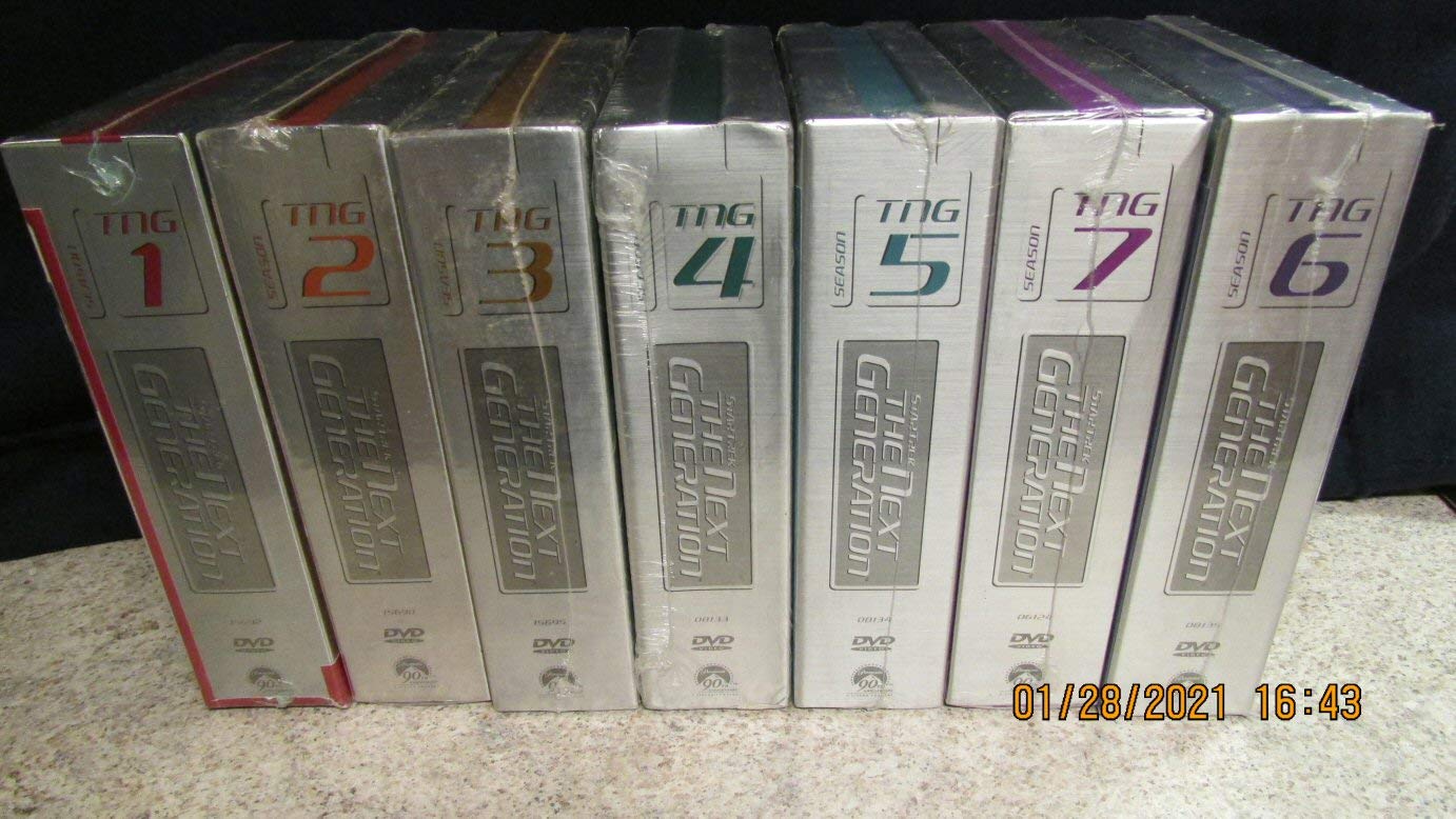 Star Trek The Next Generation - The Complete Seasons 1-7 used book depot