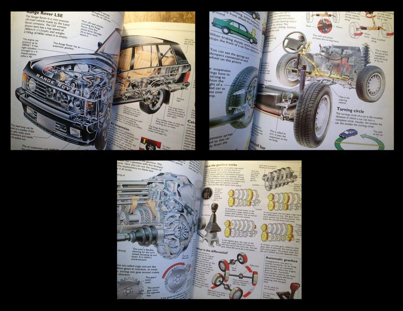 The Usborne Book of Cutaway Cars used book depot