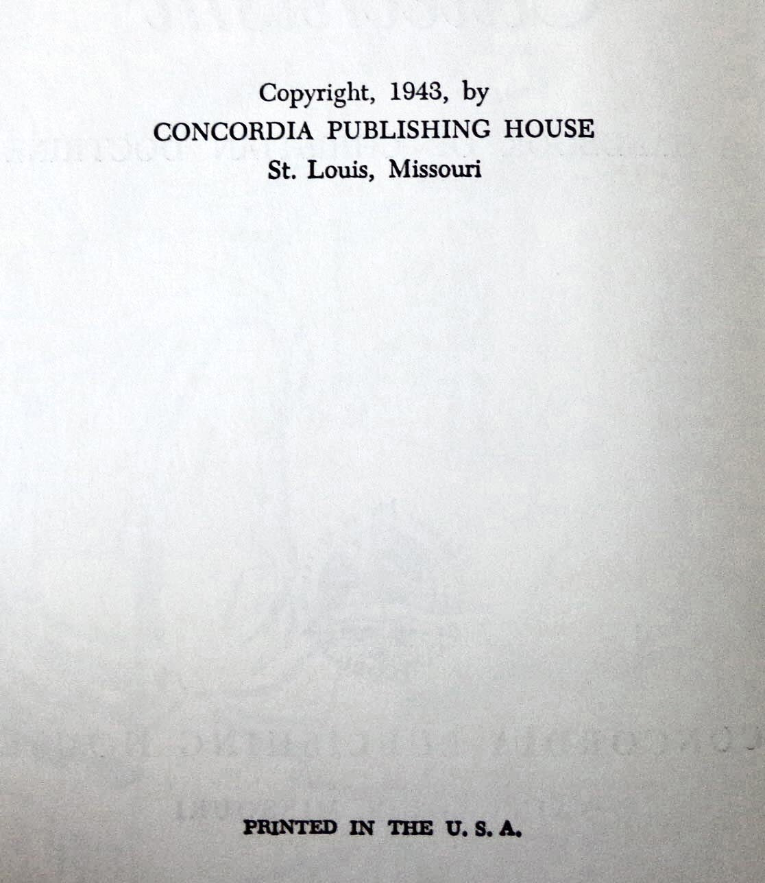 Luther's Small Catechism (A Short Explanation of Dr. Martin Luther's Small Catechism - A Handbook of Christian Doctrine) used book depot