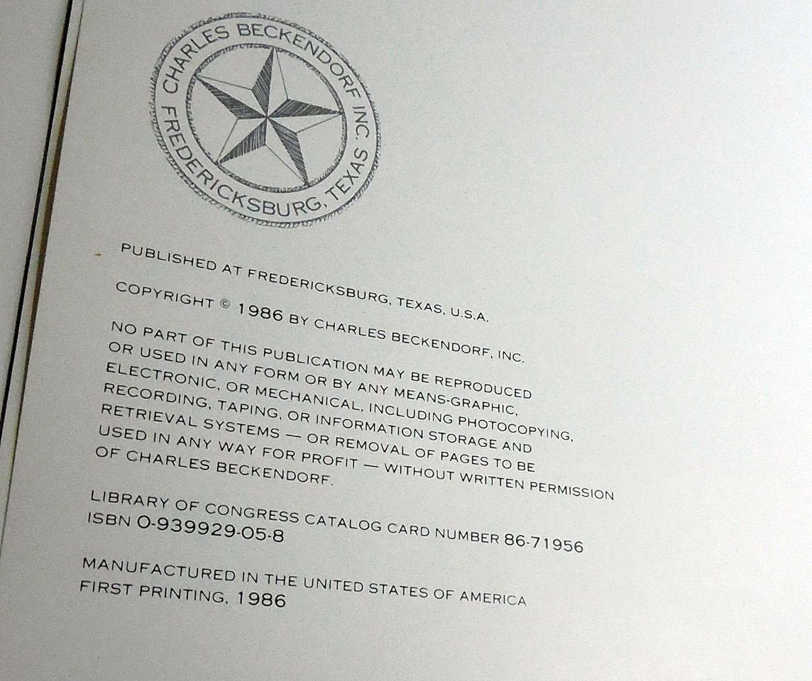 Charles Beckendorf / Texas used book depot