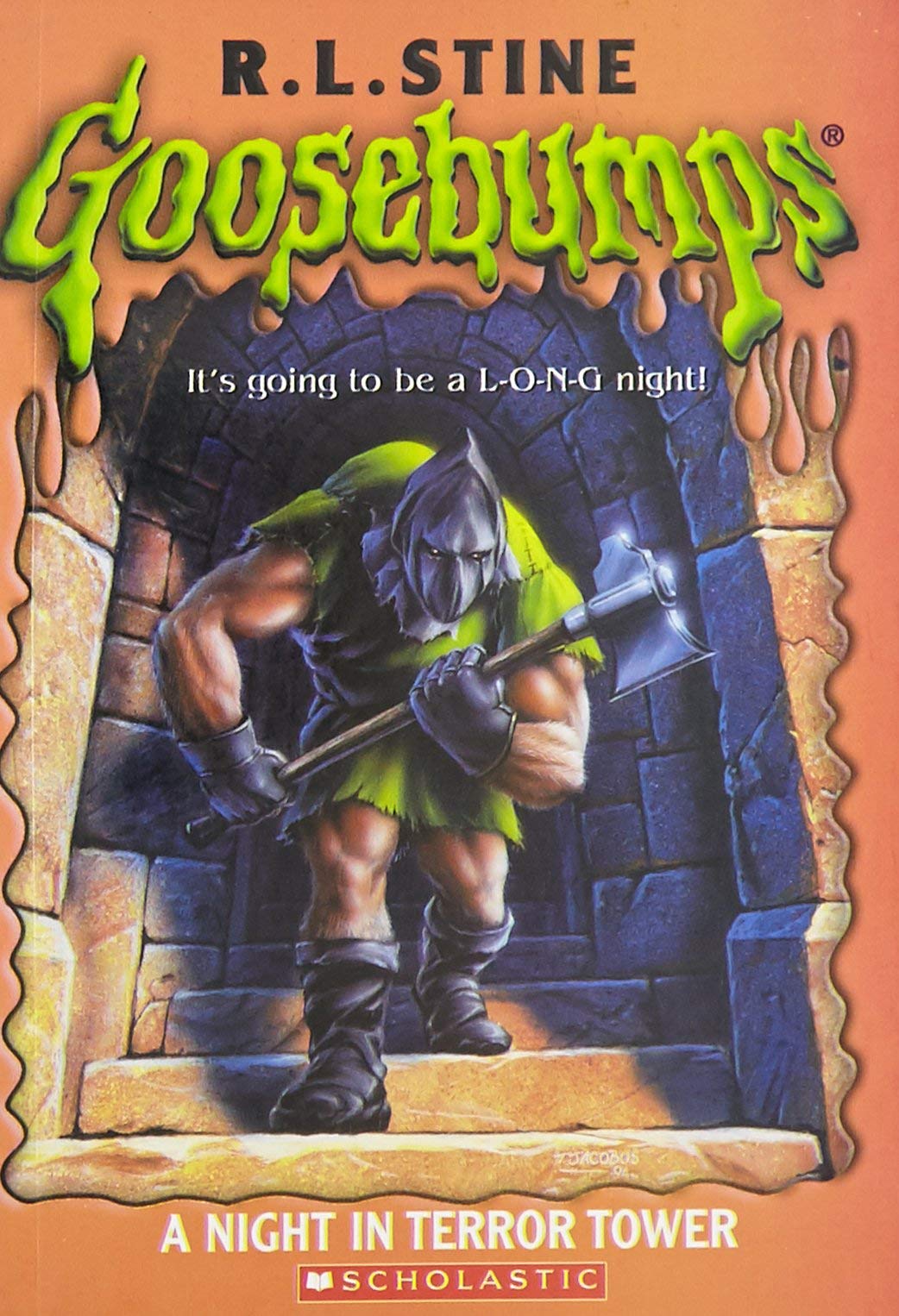 A Night in Terror Tower (Goosebumps # 27) used book depot