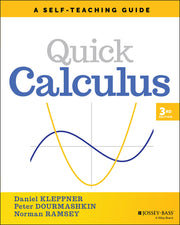Quick Calculus: A Self-Teaching Guide (Wiley Self-Teaching Guides) used book depot