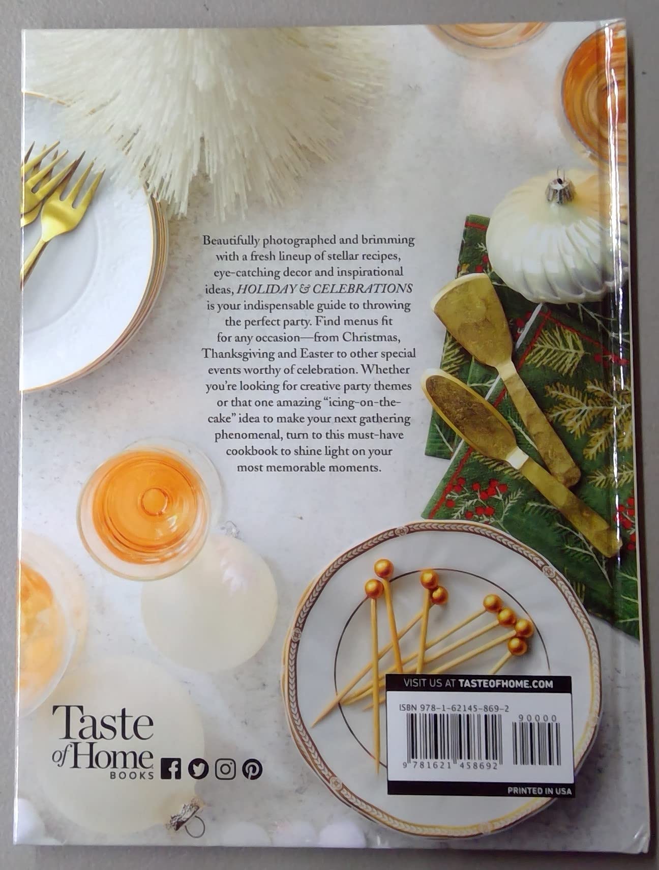 Taste of Home - Holiday & Celebrations 2022 used book depot