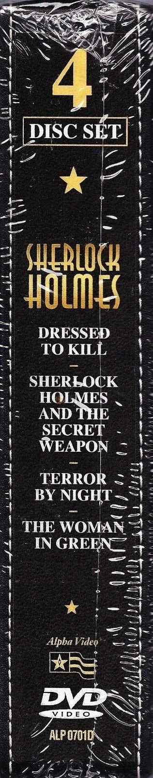 Sherlock Holmes Special DVD Video Edition: Sherlock Holmes Dressed to Kill / Sherlock Holmes and the Secret Weapon / Terror By Night / The Woman in Green
