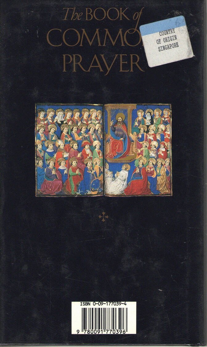 Book Of Common Prayer used book depot