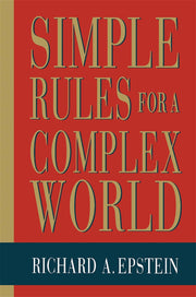 Simple Rules for a Complex World used book depot