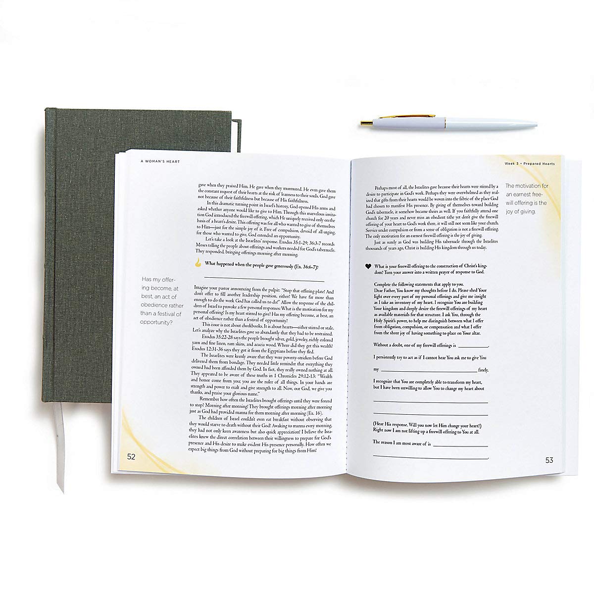 A Woman's Heart: God's Dwelling Place Bible Study Book used book depot