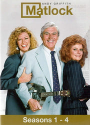 MATLOCK: Complete Seasons 1-4 TV Series (1 2 3 4) Andy Griffith used book depot
