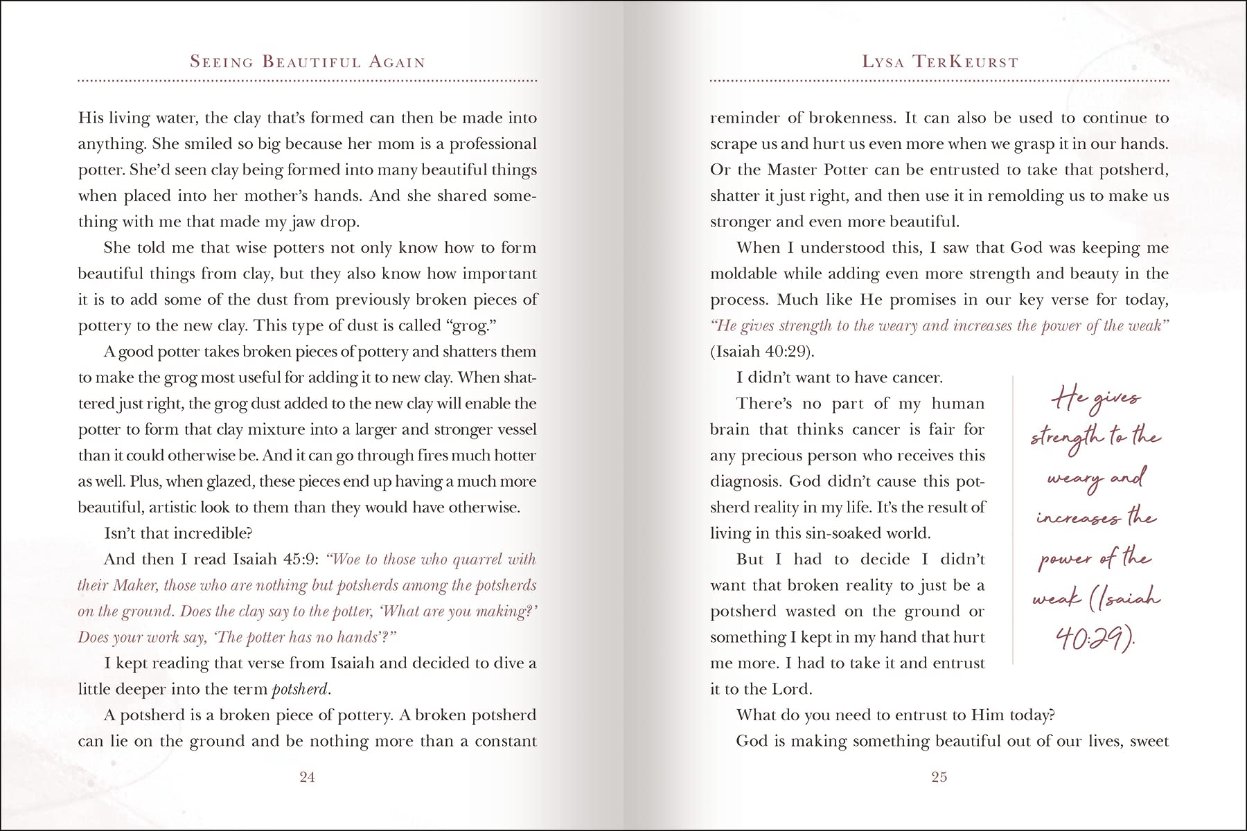 Seeing Beautiful Again: 50 Devotions to Find Redemption in Every Part of Your Story – A Daily Devotional for Hope and Healing – The Perfect Christian Gifts for Women used book depot