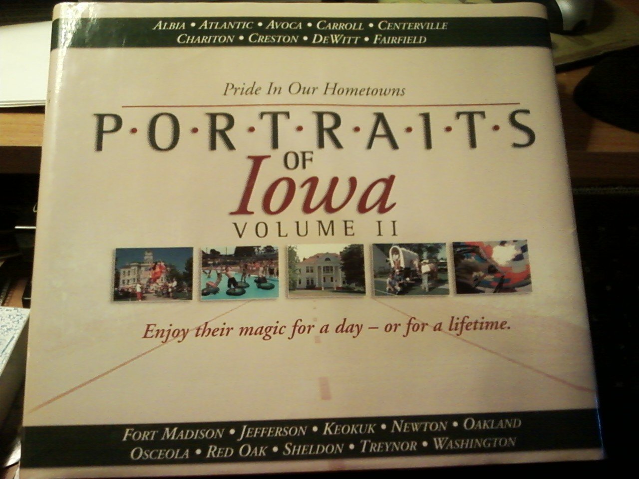Portraits of Iowa (Volume II) used book depot