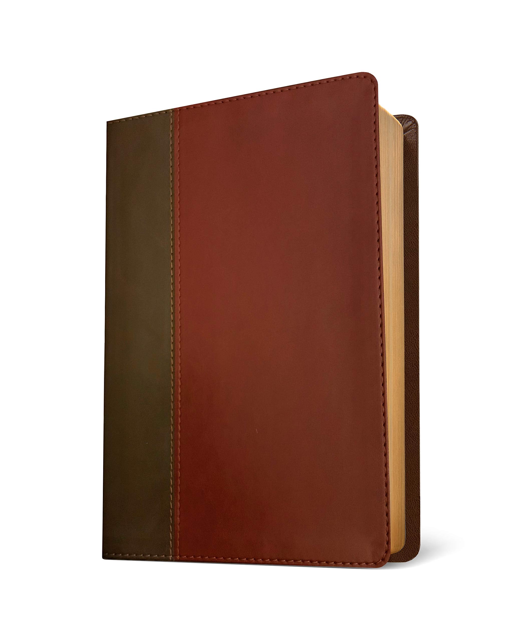 KJV Life Application Study Bible, Third Edition, Large Print (LeatherLike, Brown/Mahogany, Red Letter) used book depot