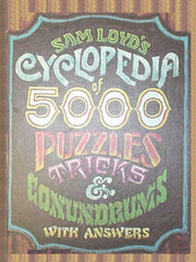 Sam Loyd's Cyclopedia of 5000 Puzzles tricks and Conundrums with Answers used book depot