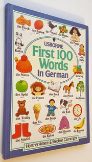 First Hundred Words in German (Usborne First Hundred Words) used book depot