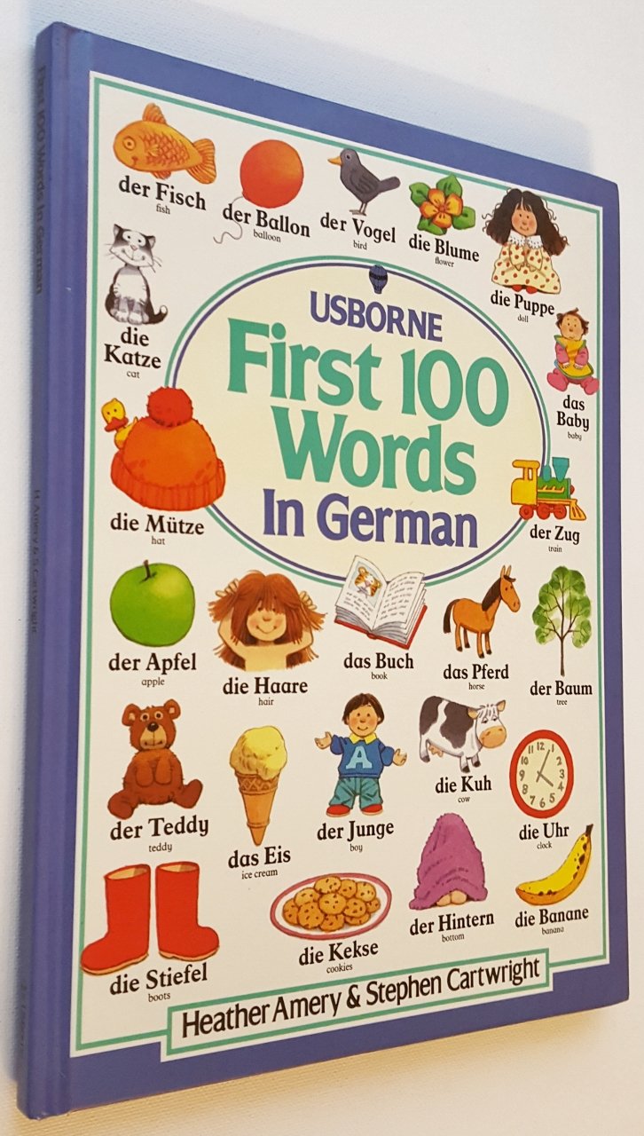 First Hundred Words in German (Usborne First Hundred Words) used book depot