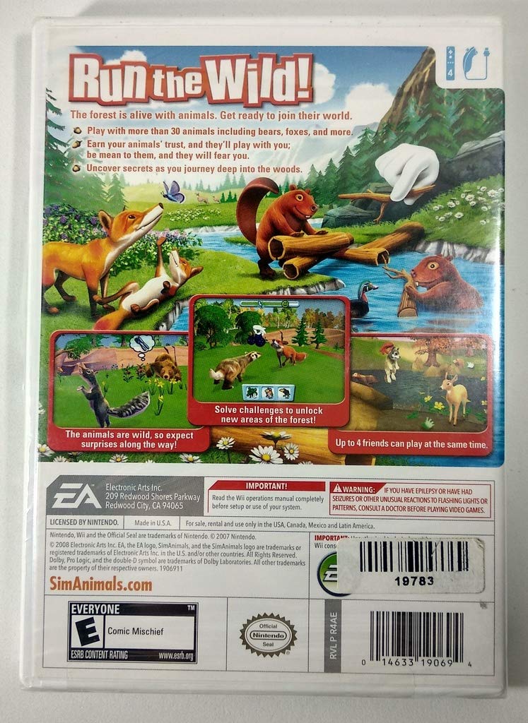 SimAnimals - Nintendo Wii used book depot