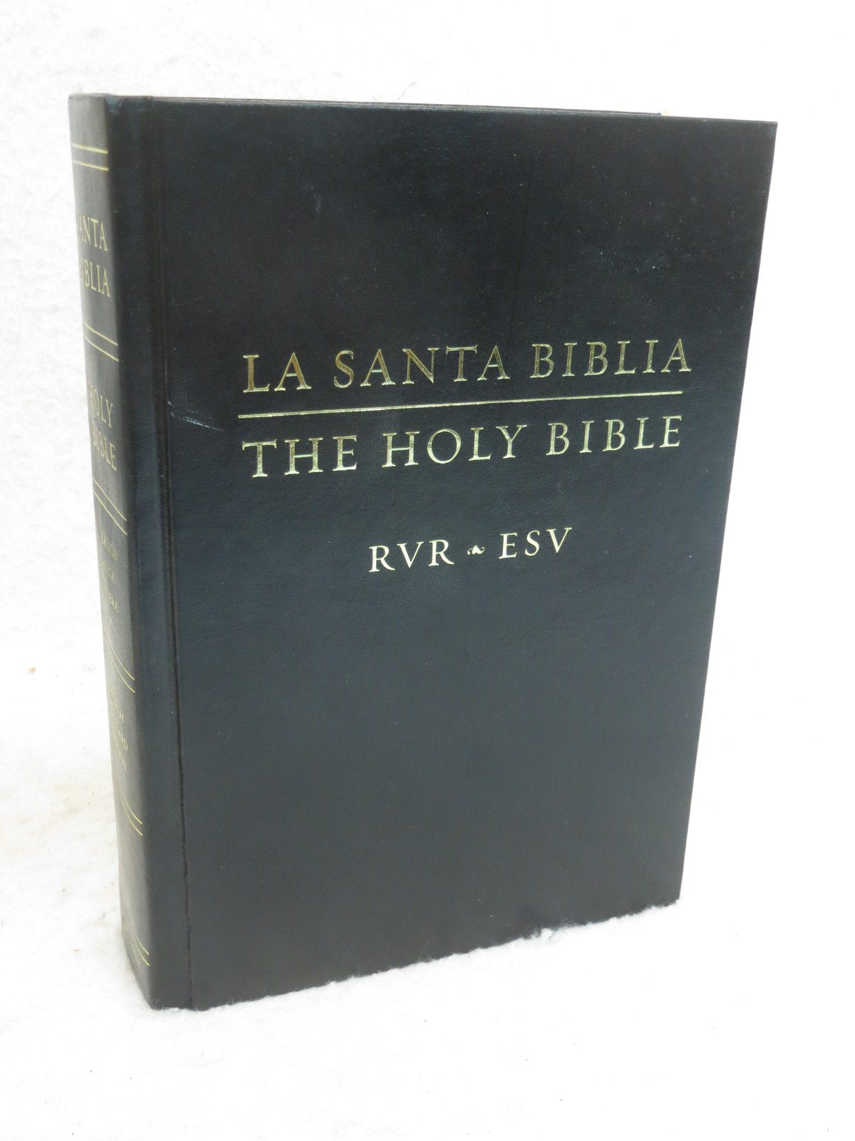 ESV Spanish/English Parallel Bible: , Black (La Santa Biblia RVR / The Holy Bible ESV): Hardcover, Black used book depot