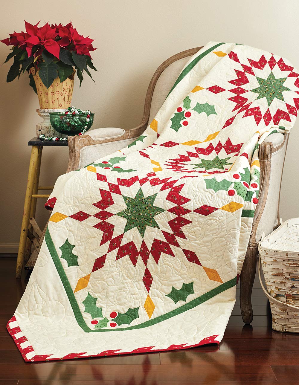 Red & Green Quilts: 14 Classic Quilts with Enduring Appeal used book depot