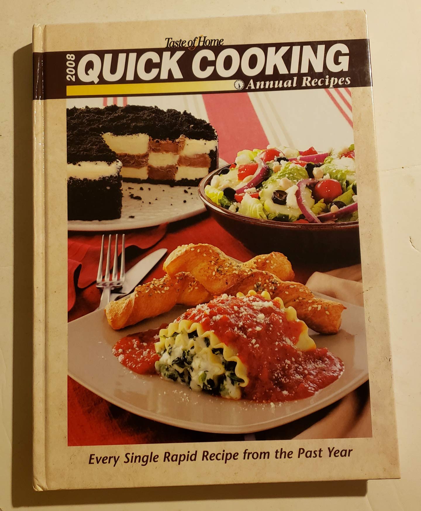 Taste of Home 2008 Quick Cooking Annual Recipes used book depot