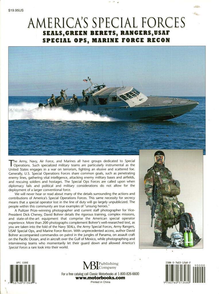 America's Special Forces: Seals, Green Berets, Rangers, USAF Special Ops, Marine Force Recon