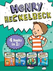 Henry Heckelbeck 4 Books in 1!: Henry Heckelbeck Gets a Dragon; Henry Heckelbeck Never Cheats; Henry Heckelbeck and the Haunted Hideout; Henry Heckelbeck Spells Trouble used book depot