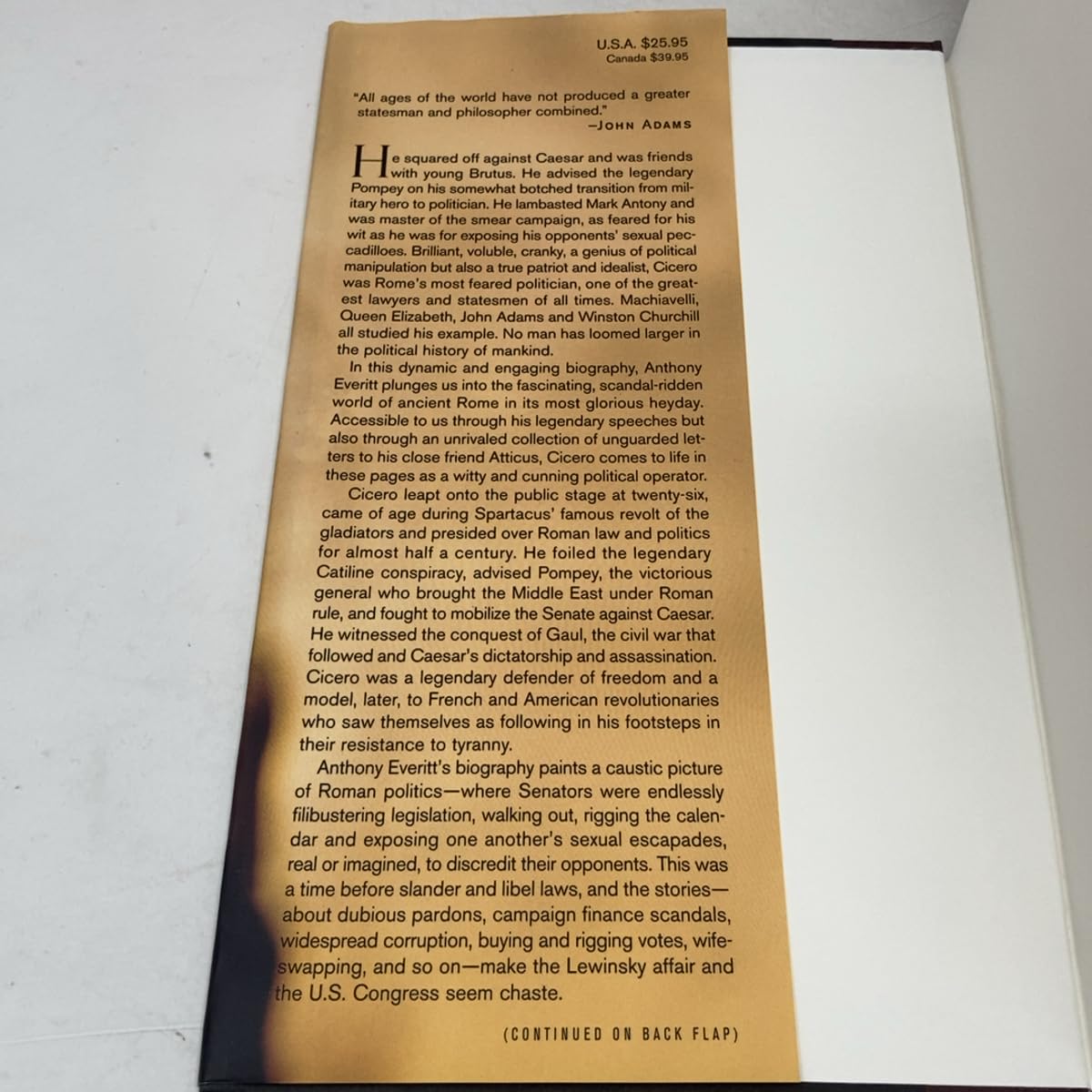 Cicero: The Life and Times of Rome's Greatest Politician