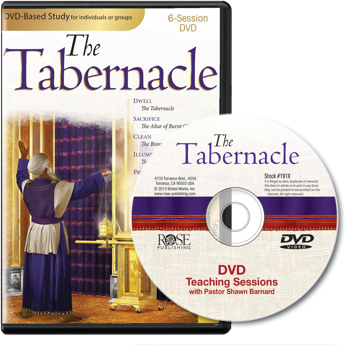 The Tabernacle 6-Session DVD Bible Study used book depot