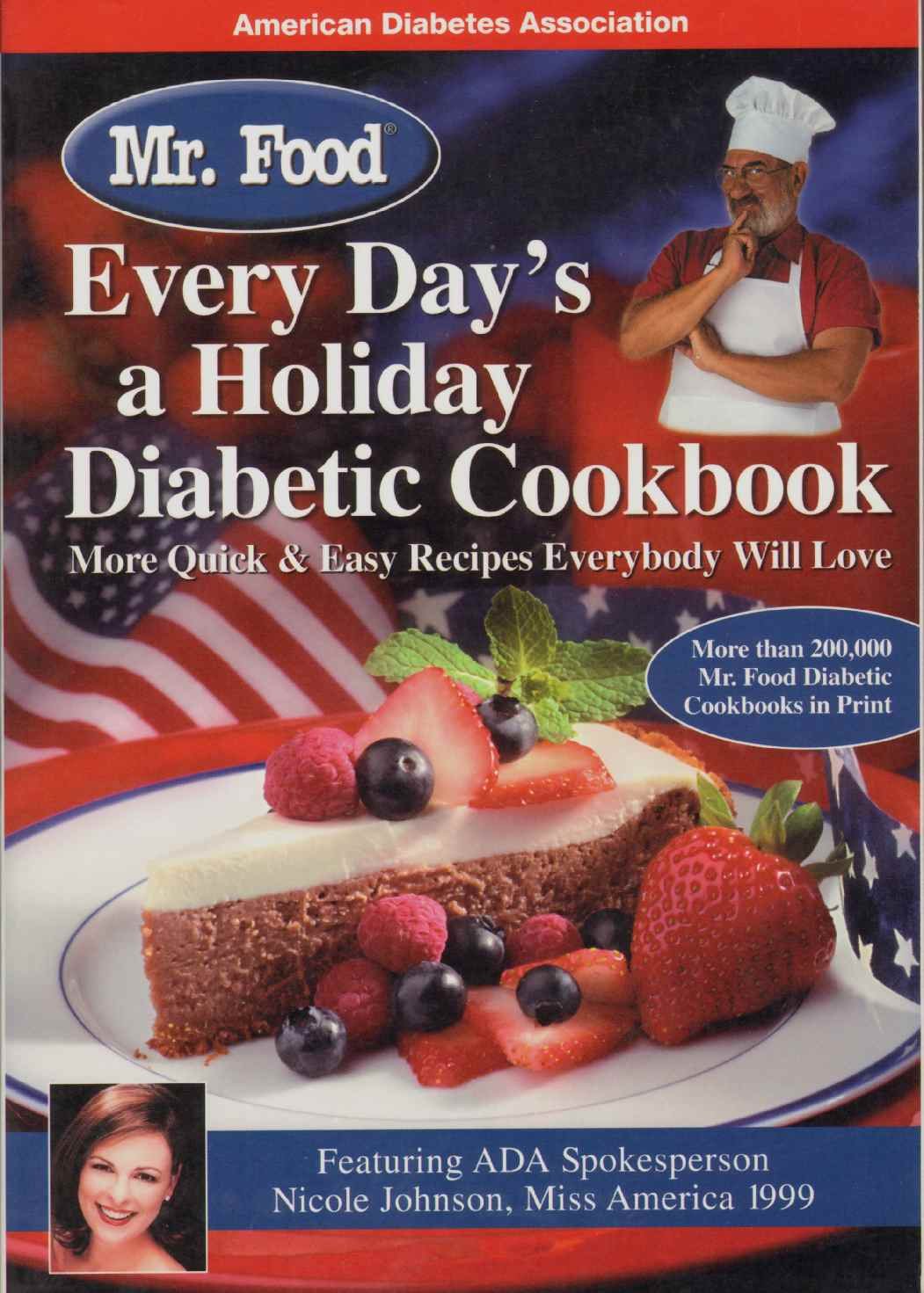 Mr. Food: Every Day's a Holiday Diabetic Cookbook