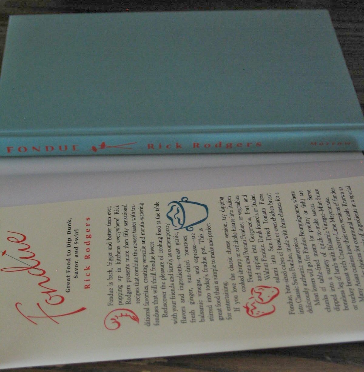 Fondue: Great Food To Dip, Dunk, Savor, And Swirl used book depot